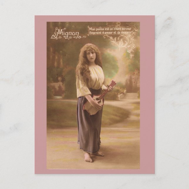 Carte postale Tzigane française (Devant)