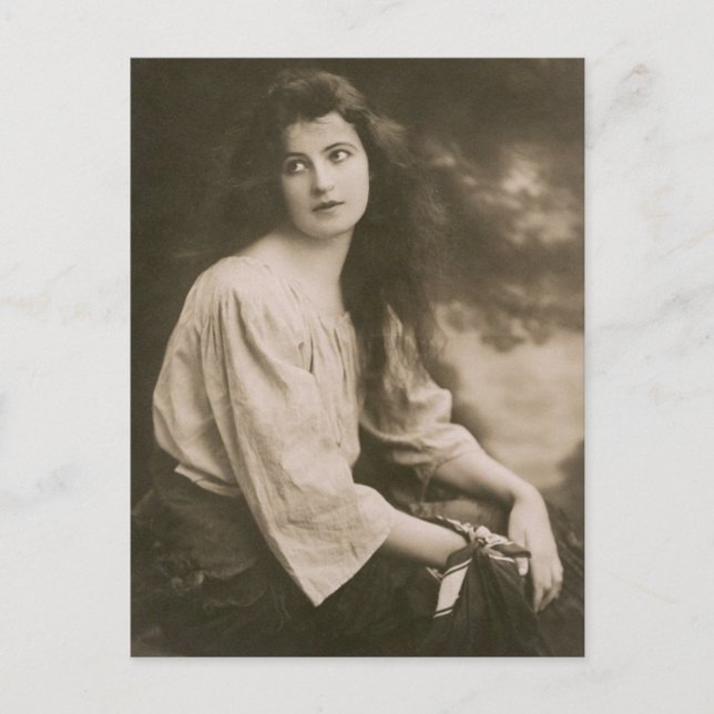 Carte postale tzigane victorienne (Devant)