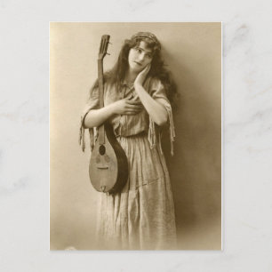 Carte postale Tzigane vintage
