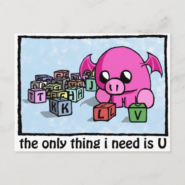 Carte Postale u manquant (Devant)