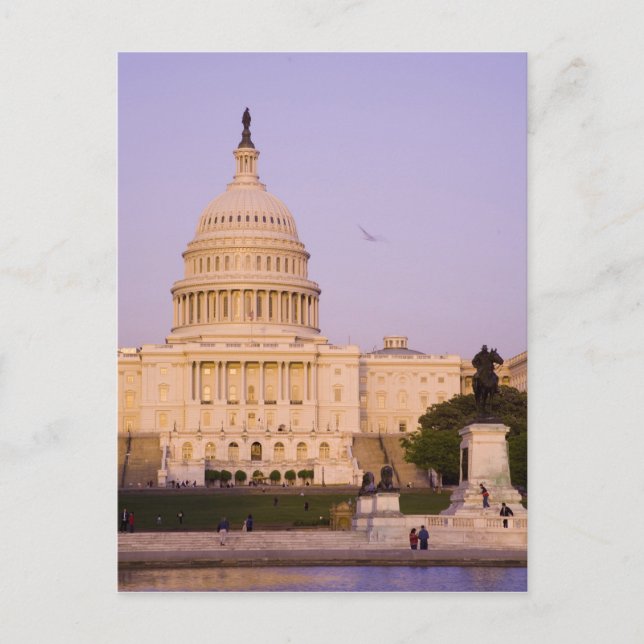 Carte Postale U.S. Capitol, DC de Washington (secteur de (Devant)
