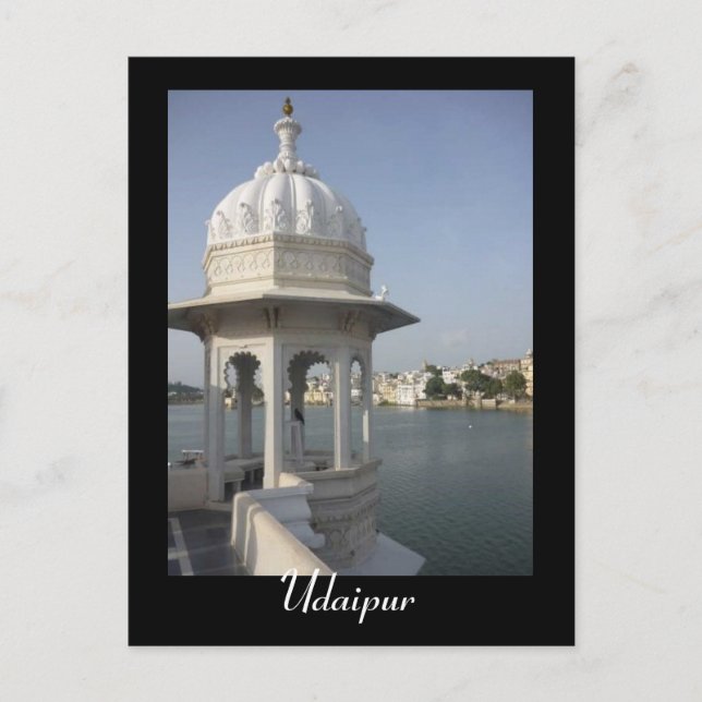Carte Postale udaipur gazebo (Devant)
