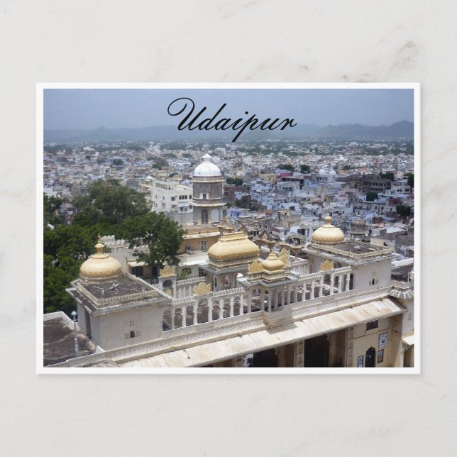 Carte Postale udaipur, Inde (Devant)