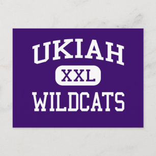 Carte Postale Ukiah - Wildcats - Lycée - Ukiah California