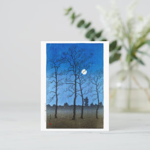 Carte Postale ukiyoe - hasui - C05 - Champs de Toyam -