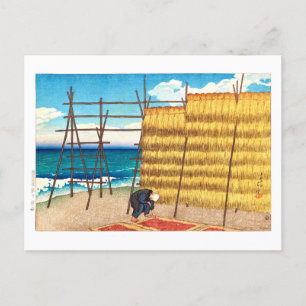 Carte Postale ukiyoe [hasui] C16 Automne à Koshiji