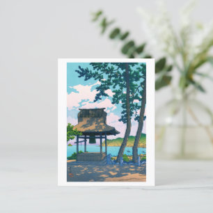 Carte Postale Ukiyoe hasui No49 Temple Shogetsuin à Ito, Izu