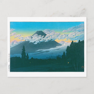 Carte Postale Ukiyoe - hasui - No.29 Près de Susono -