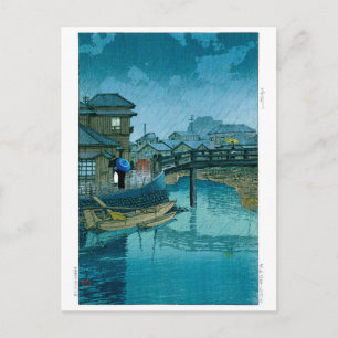 Carte Postale ukiyoe - hasui - No.39 Shinagawa -