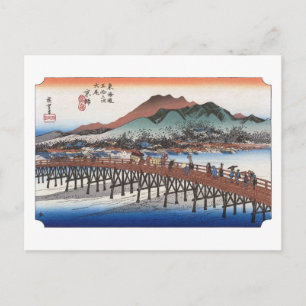 Carte Postale ukiyoe Hiroshige n°54 Keishi
