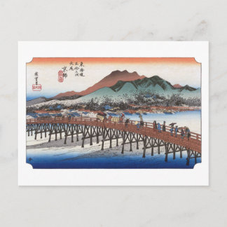 Carte Postale ukiyoe Hiroshige No.54 Keishi