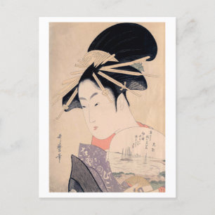 Carte Postale Ukiyoe [Utamaro] beautés 020