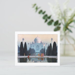 Carte Postale ukiyoe - Yoshida - 03 - Taj Mahal dans Morning Mis