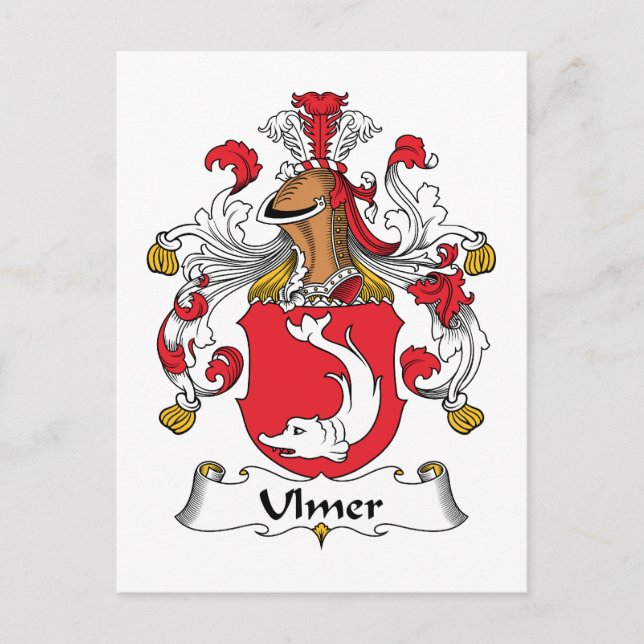 Carte Postale Ulmer Family Crest (Devant)