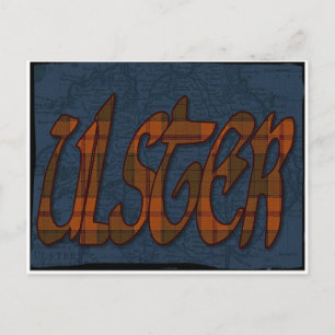 Carte postale Ulster tartan