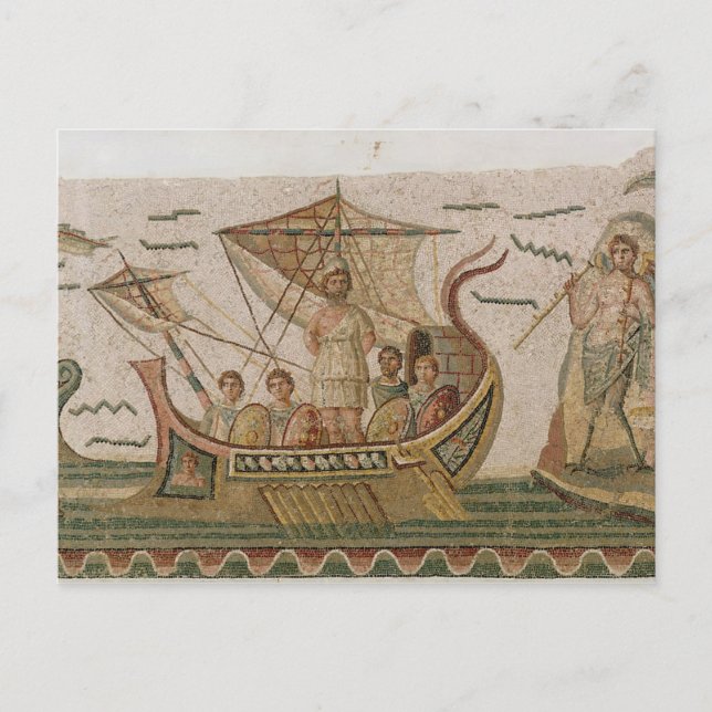 Carte Postale Ulysse et les sirènes (Devant)