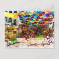 Umbrella Sky Project Agueda Portugal