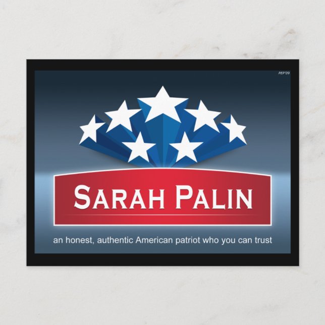 Carte Postale Un Américain Authentique (Devant)