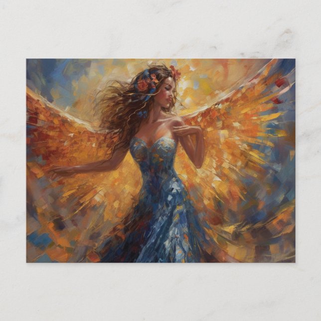 Carte Postale Un ange (Devant)