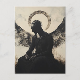 Carte Postale Un ange sombre