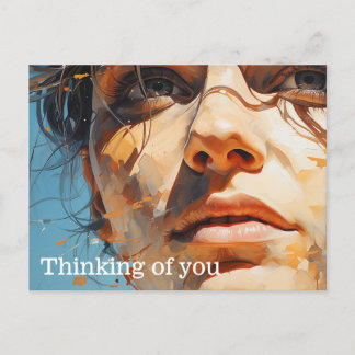 Carte Postale Un aperçu du futur tableau