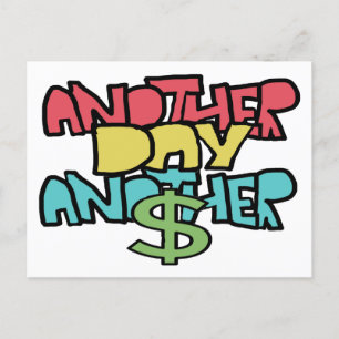 Carte Postale Un autre jour Dollar