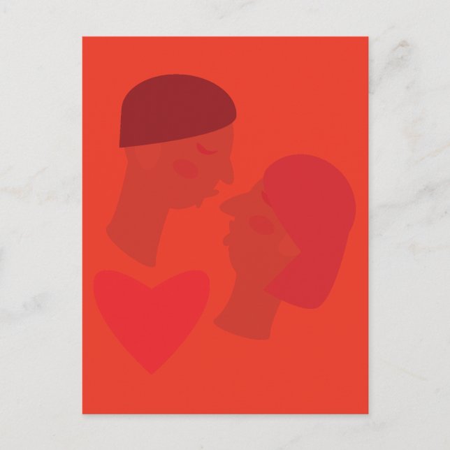 Carte Postale Un Baiser (Devant)
