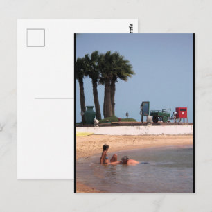 Carte Postale Un baiser pour le genou