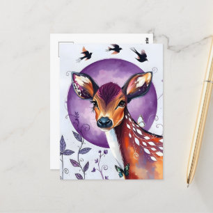 Carte Postale Un Beau Cerf