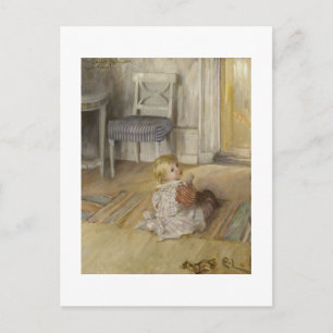 Carte Postale Un bébé dans un PinaFora