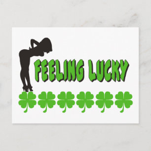 Carte Postale Un cadeau pour femmes irlandaises chanceuses