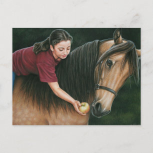 Carte Postale Un cadeau pour Sunny Morgan Horse Art