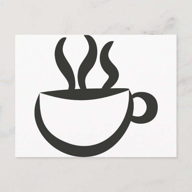 Carte Postale Un café ? (Devant)