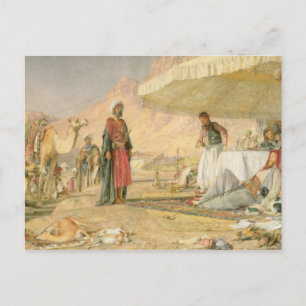 Carte Postale Un campement franc dans le désert du Sinaï, 1