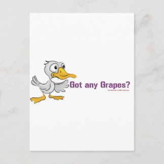 Carte Postale Un canard entre dans un bar...