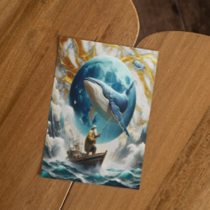 Carte Postale Un Catch Cosmique Des Pêcheurs