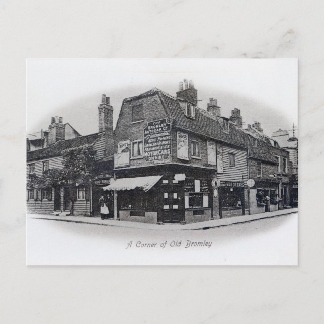 Carte Postale Un coin du Vieux Bromley (Devant)
