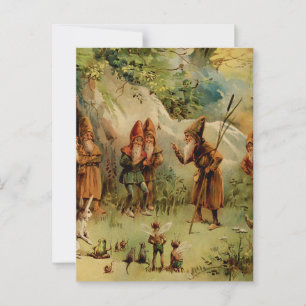 Carte Postale « Un Conseil de Gnomes » par E S Hardy