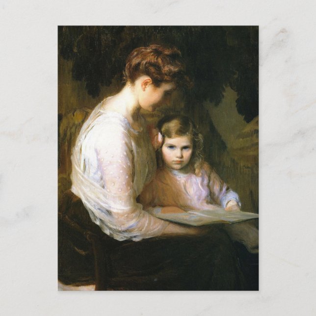 Carte Postale Un conte de fées par Lilla Cabot Perry (Devant)