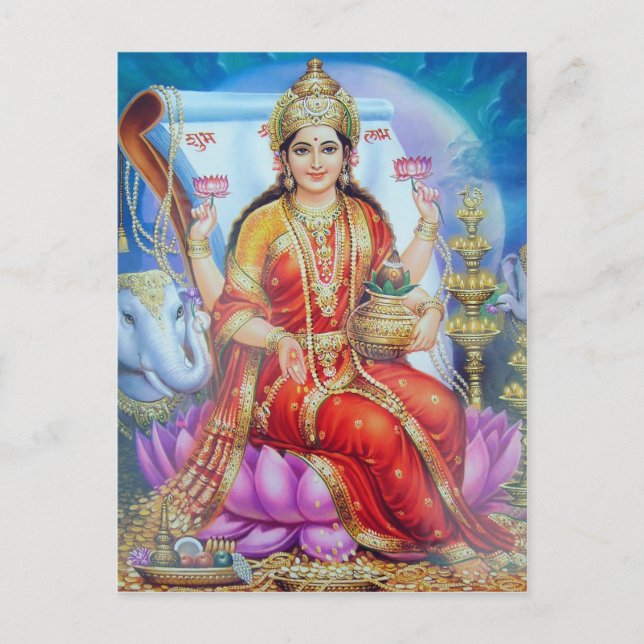 Carte Postale un dieu indien (Devant)