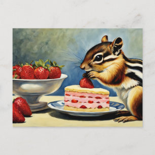 Carte Postale Un dîner sucré