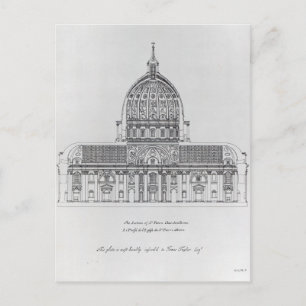 Carte Postale Un échantillon de Saint-Pierre, Rome