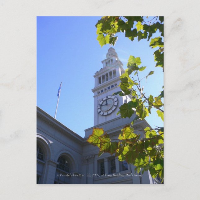 Carte Postale Un Endroit Paisible... (Devant)