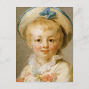 Carte Postale « Un garçon en Pierrot » de Jean-Honoré Fragonard