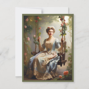 CARTE POSTALE " UN GENTIL SWAY "