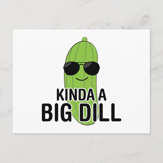 Carte Postale Un Gros Dill (Devant)