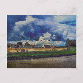 Carte Postale Un hommage numérique à van Gogh