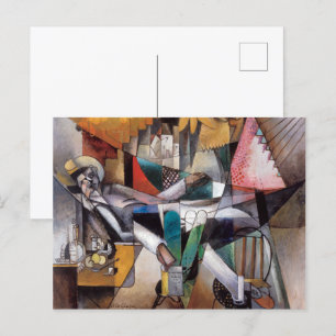 Carte Postale Un homme dans un hamac   Albert Gleize  