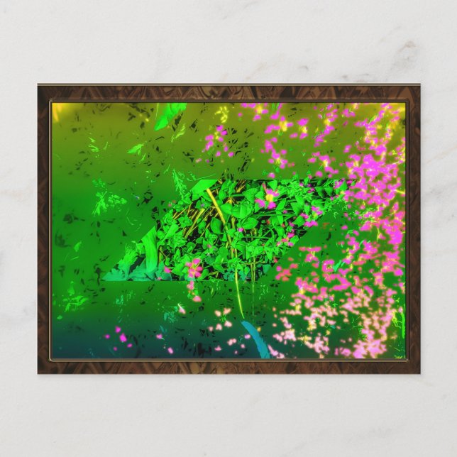 Carte Postale Un jardin des cieux (Devant)