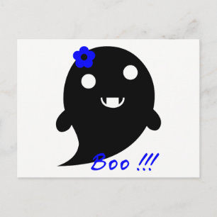 Carte Postale Un joli fantôme d'Halloween